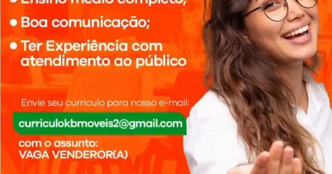 Ki Barato de Penedo divulga oportunidade de trabalho para duas funções diferentes