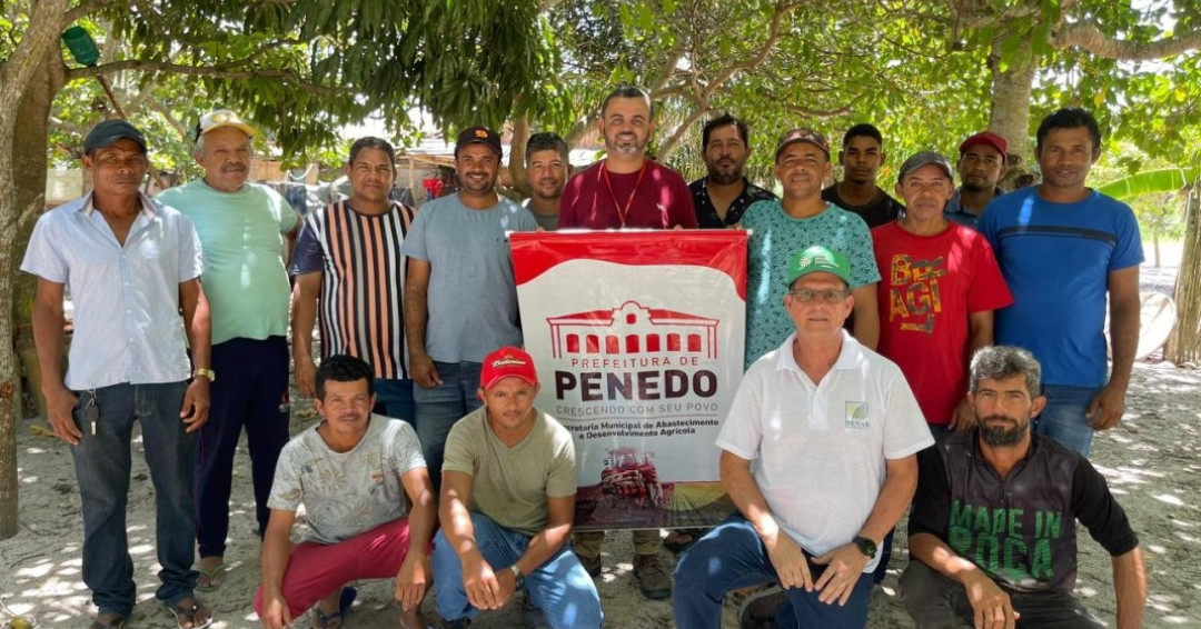 Prefeitura de Penedo investe em capacitação para trabalhadores rurais do Assentamento Novo Horizonte