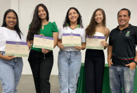 Equipe do projeto Onda Limpa é premiada em concurso do IMA