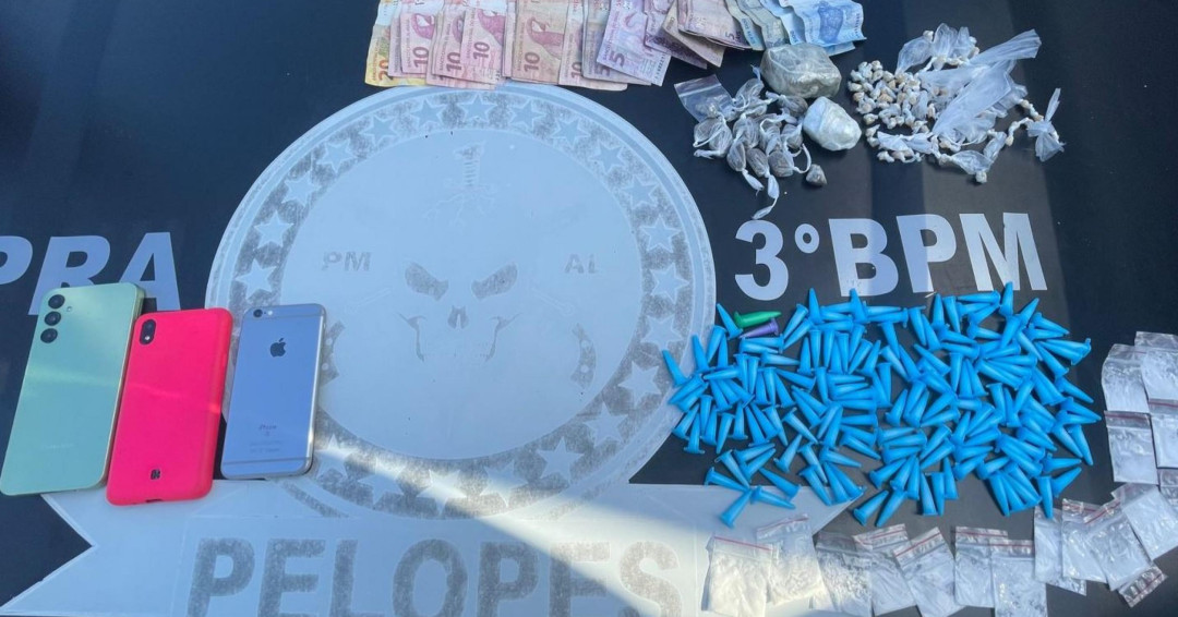 Ações da PM em Alagoas resultam em apreensões de armas, drogas e veículos em diversos municípios