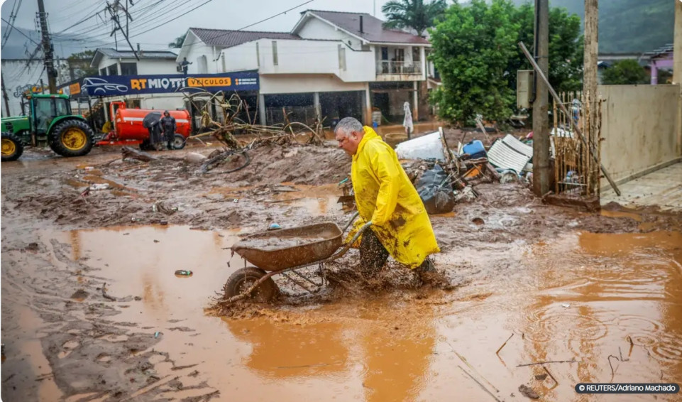 Parte da tragédia no Rio Grande do Sul foi causada por ação humana