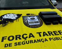 Polícia Militar apreende arma de fogo e cerca de 4,5Kg de maconha em São Sebastião