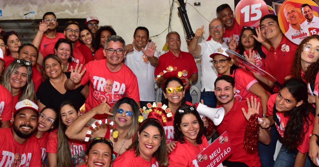 Tropa do 15 une juventude, apoiadores e candidatos que querem o melhor para Penedo