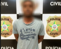 Acusado de matar morador de rua próximo a rodoviária de Penedo é preso pela PC