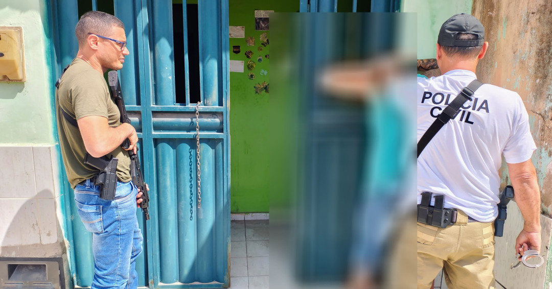 Polícia Civil prende, em Teotônio Vilela, foragido por tentativa de homicídio