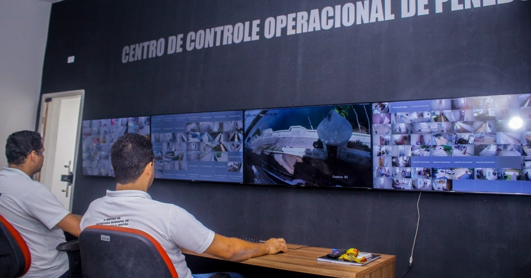 Prefeitura de Penedo amplia monitoramento de segurança com novas câmeras e rede de fibra ótica