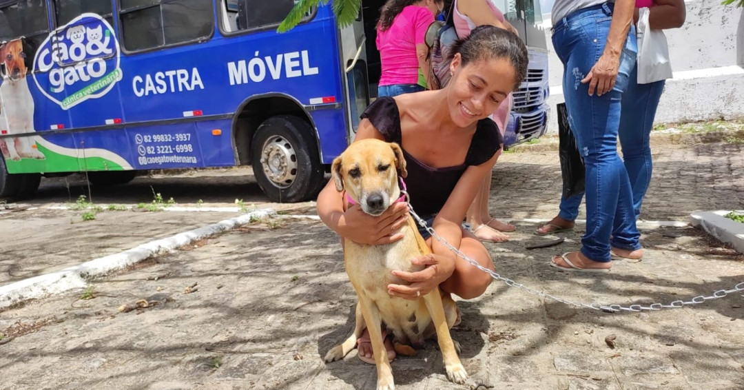 Programa Castra Pet realiza mais 40 castrações de cães e gatos em Penedo