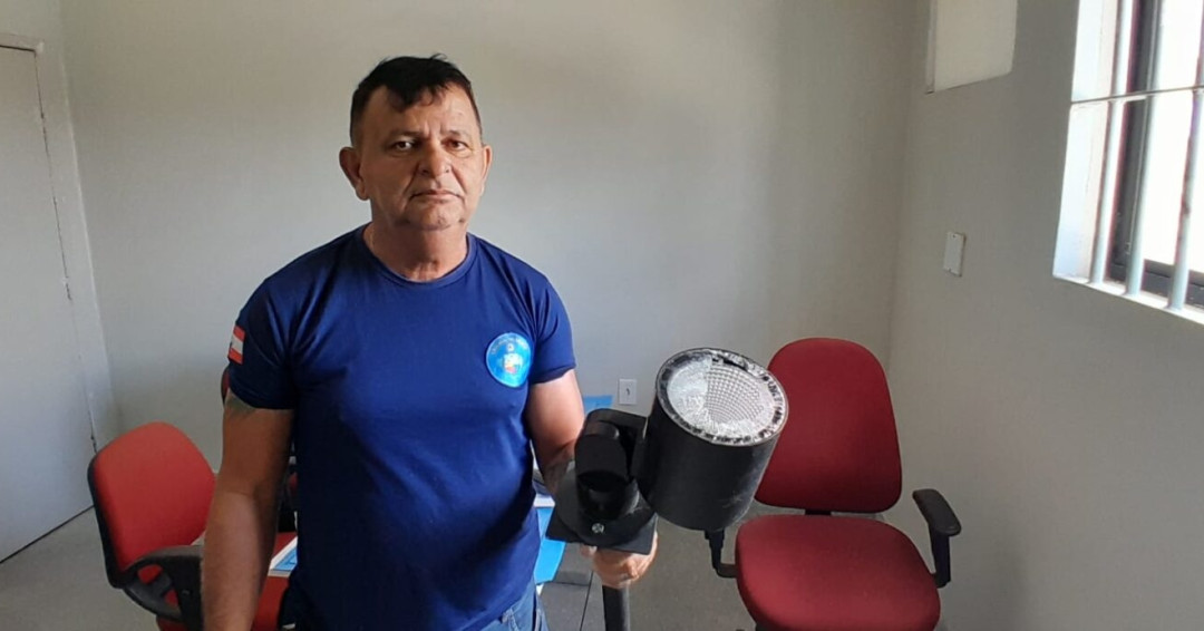 Guarda Patrimonial Municipal de Penedo recupera luminárias furtadas da Rocheira