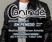 Canindé se apresenta pela primeira vez em Penedo na "Noite da Seresta"