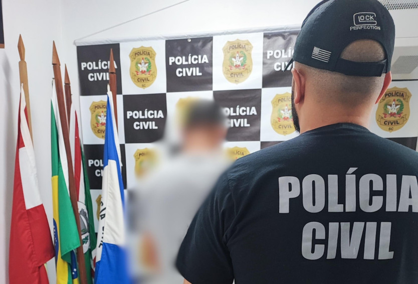 PC prende em Santa Catarina foragido acusado de tráfico de drogas em Alagoas