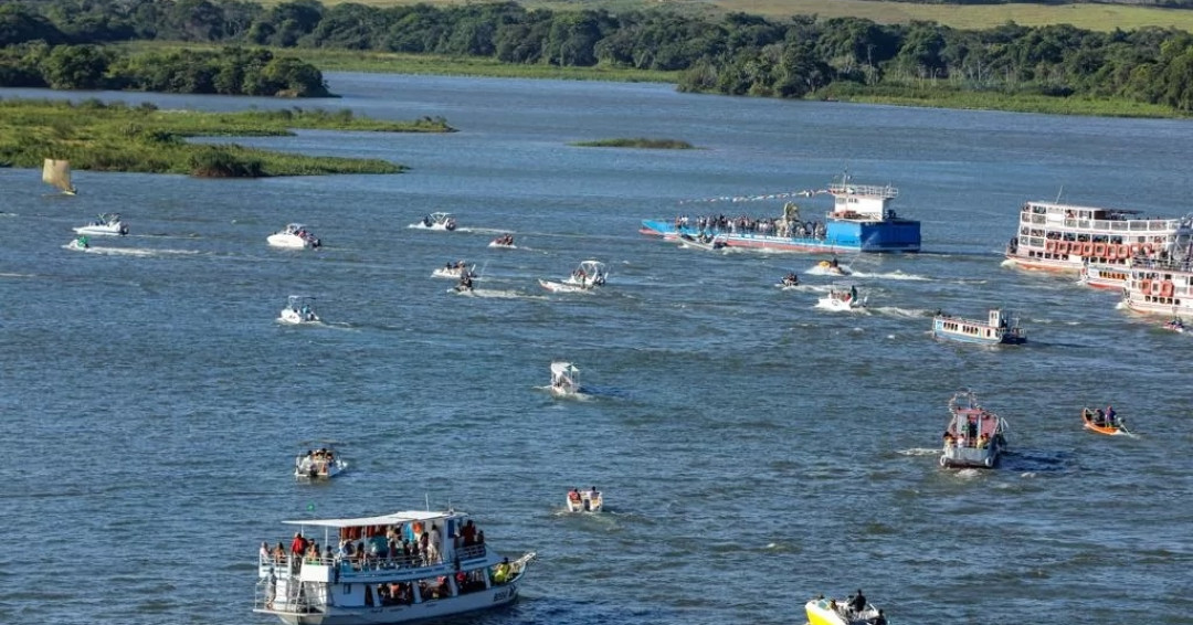Chesf atende solicitação da Prefeitura de Penedo e aumenta vazão do Rio São Francisco para a procissão fluvial de Bom Jesus dos Navegantes