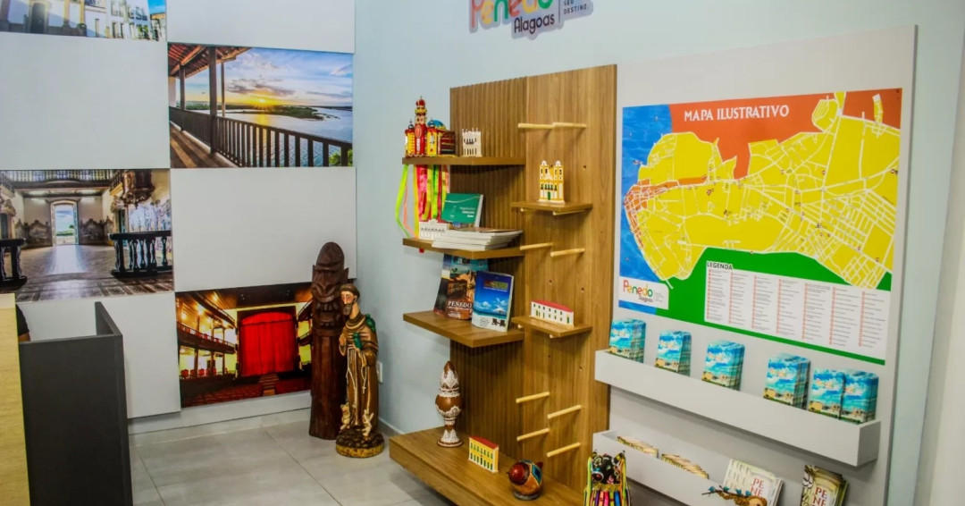 Centro de Atendimento ao Turista de Penedo funciona em horário especial durante a Festa de Bom Jesus