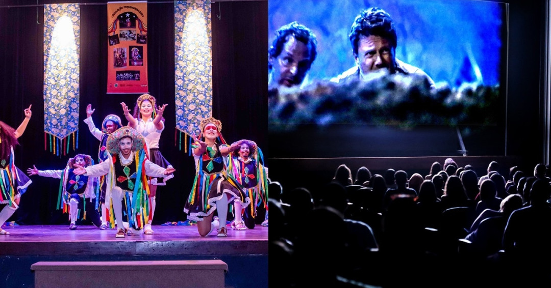 Filme que é sucesso de bilheteria e espetáculo folclórico movimentam final de semana em Penedo