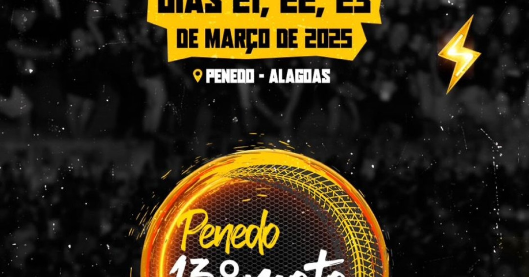 Penedo Moto Fest: Maior evento de motociclismo do Baixo São Francisco acontece em março