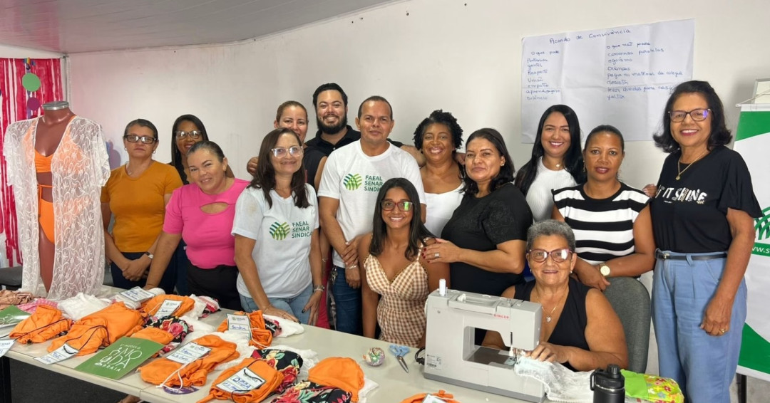 Prefeitura de Penedo e SENAR promovem curso de Corte e Costura para mulheres