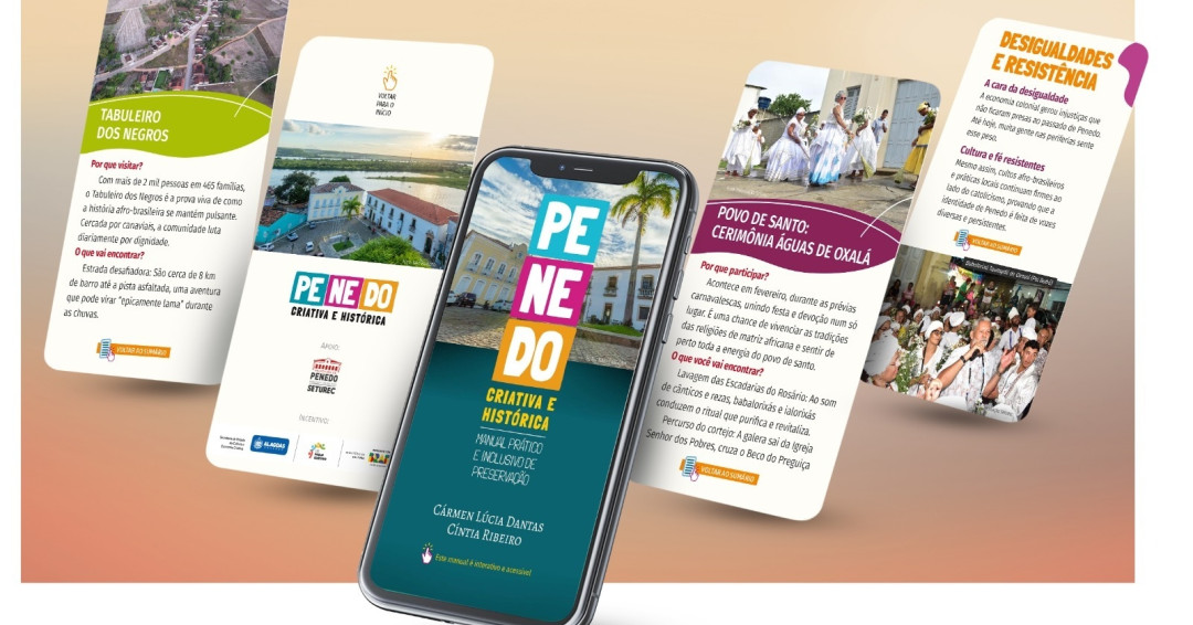 Manual prático e inclusivo de preservação revela dinâmicas e potencialidades culturais de Penedo