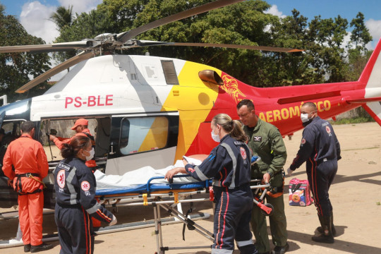 Aeromédico assegura transferência de paciente cardíaco entre hospitais de Rio Largo e Coruripe