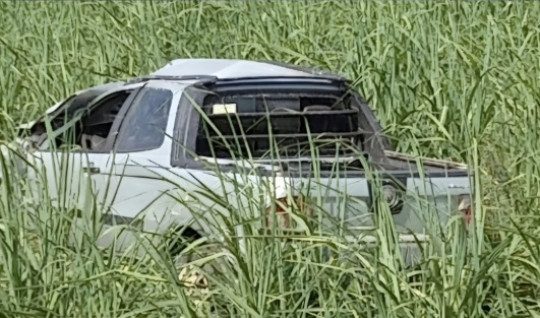 Casal sofre acidente de trânsito em curva perigosa na zona rural de Penedo