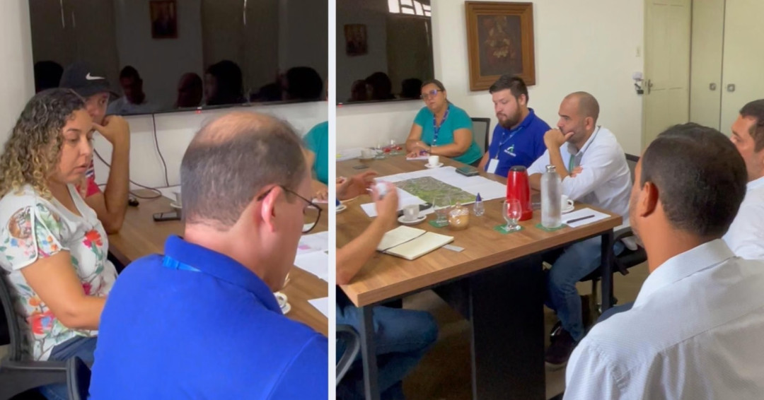 Reunião define início de obras para reforçar abastecimento de água em Penedo