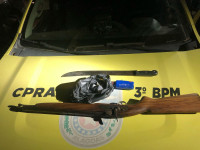 PM apreende 29 armas de fogo e 14 kg de drogas na última semana em Alagoas