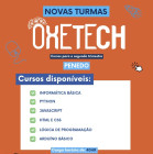 Cursos gratuitos de tecnologia do Oxetech abrem inscrições para novas turmas em Penedo