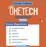 Cursos gratuitos de tecnologia do Oxetech abrem inscrições para novas turmas em Penedo