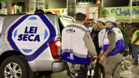 Blitz da Lei Seca prende 2 homens por embriaguez ao volante e recolhe 14 motocicletas em Arapiraca