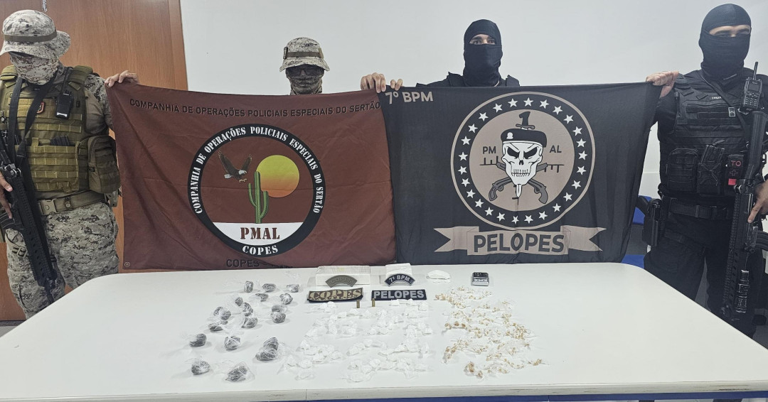 Polícia Militar apreende quase 54 quilos de drogas e 46 armas de fogo na primeira semana de junho