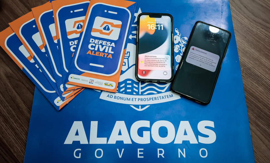 Defesa Civil Alerta é testado em Alagoas e em mais 8 estados