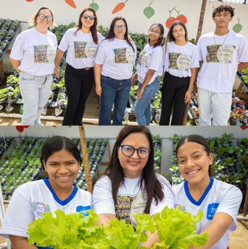 Startup alagoana inaugura projeto de hortas hidropônicas em escola pública