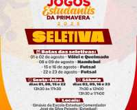Escolas de Penedo irão participar de etapa seletiva dos Jogos da Primavera