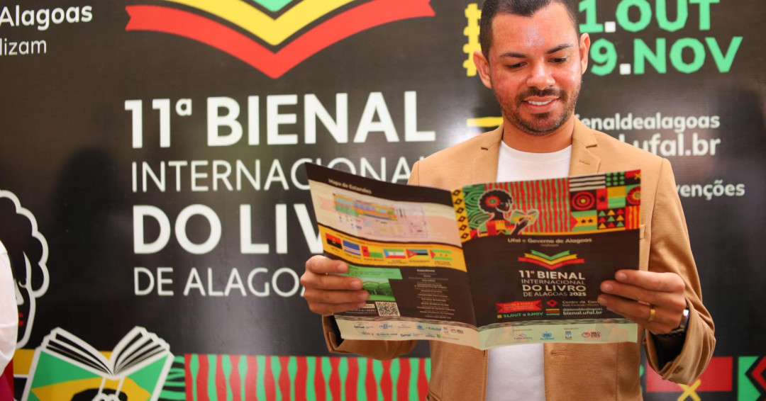 Governo de Alagoas e Ufal anunciam programação da 11ª Bienal Internacional do Livro