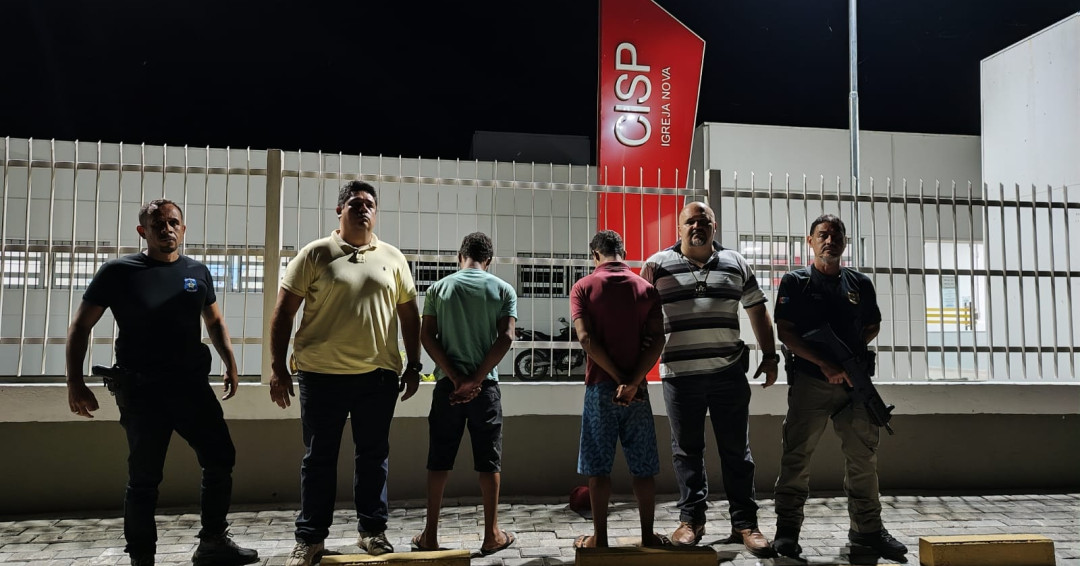Operação coordenada pelo delegado Rômulo Andrade resulta na recaptura de fugitivos da delegacia de Igreja Nova