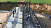 Obra da ponte da Ponta Mofina avança com a concretagem do suporte de sua estrutura