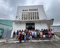 Usuários do CAPS assistem ao filme “Nise: O Coração da Loucura” no Cine Penedo