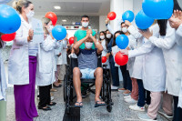 Paciente comemora um ano do transplante renal realizado no Hospital do Coração Alagoano