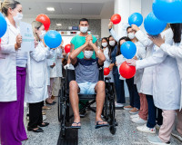 Paciente comemora um ano do transplante renal realizado no Hospital do Coração Alagoano