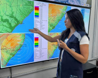 Boletim da Semarh aponta variação de nebulosidade e chance de chuvas rápidas no estado