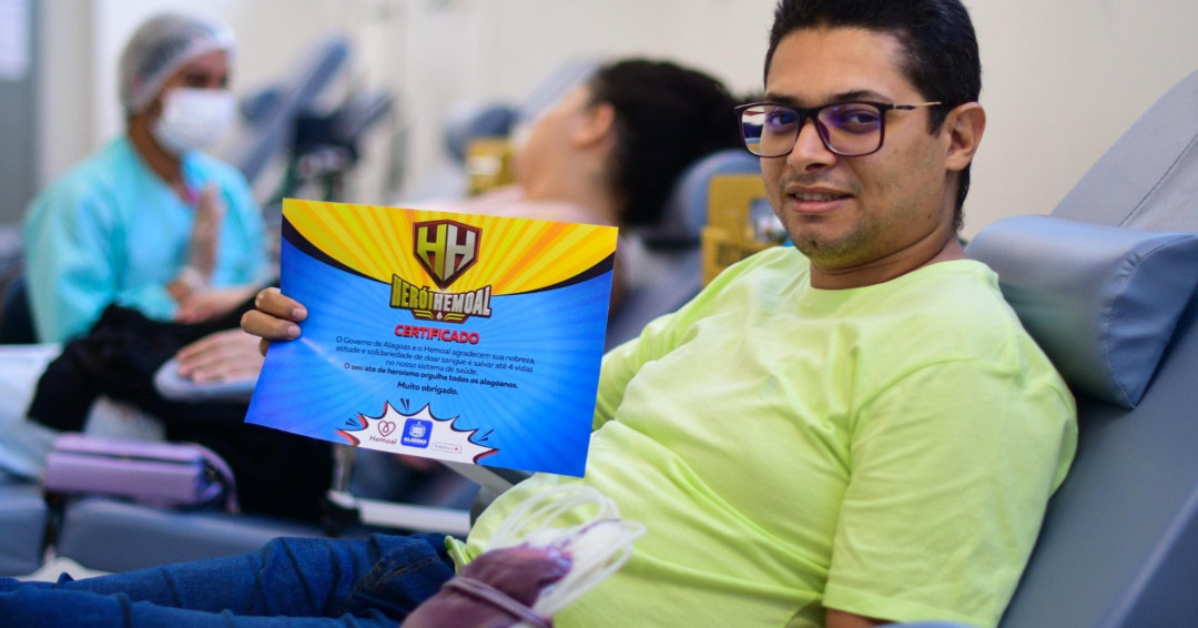 Hemoal promove primeira coleta externa de sangue do mês de outubro em Coruripe