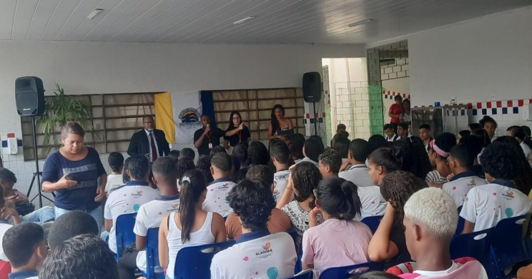 Projeto Pela Paz nas Escolas é realizado em Penedo pelo Ministério Público e Conselho Tutelar