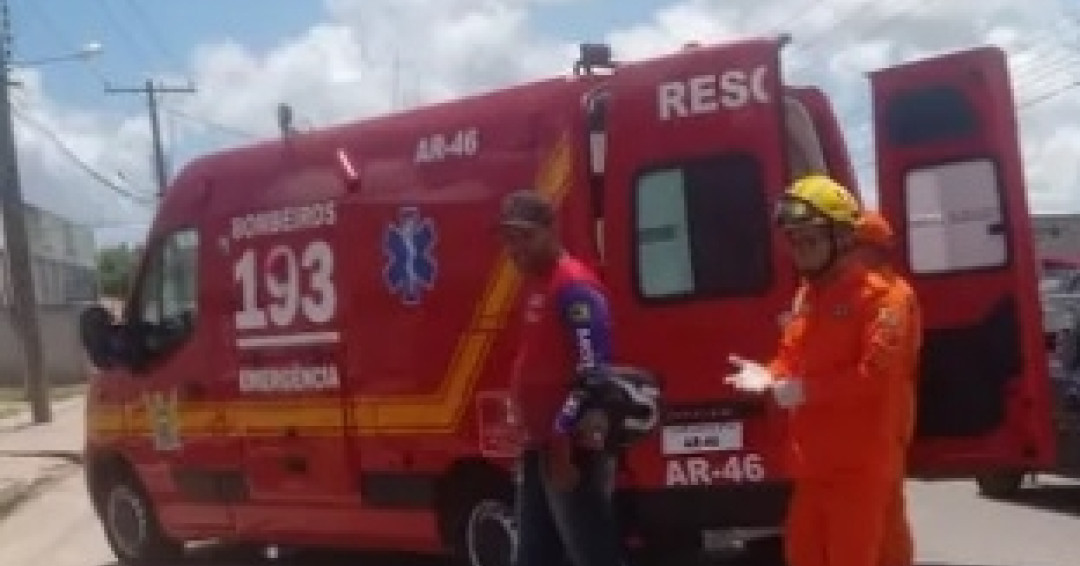 Acidente de moto deixa vítima com suspeita de traumatismo craniano em Penedo