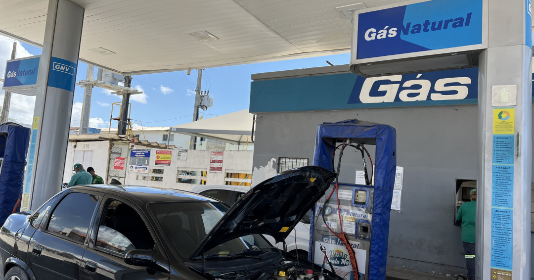 Algás anuncia redução no valor do GNV que é repassado aos postos de combustíveis