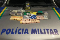 Polícia Militar prende suspeito de tráfico de drogas em Neópolis