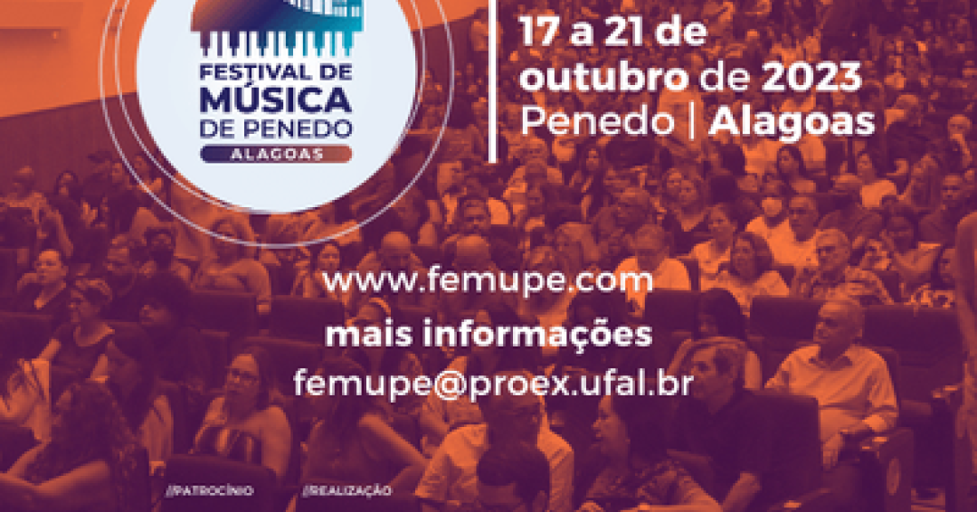 Estão abertas 20 vagas para monitores voluntários do Festival de Música de Penedo