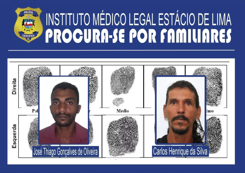 IML procura familiares de vítimas que não tiveram corpos reclamados; dois já foram identificados