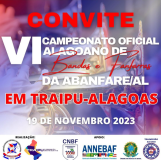 Campeonato Alagoano de Bandas e Fanfarras acontece dia 19 de novembro em Traipu