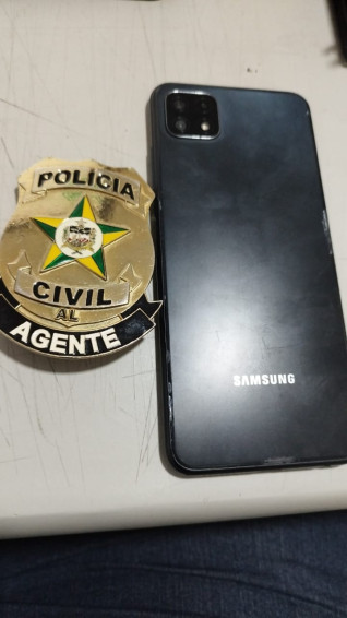 Polícia Civil recupera mais um celular furtado no município de Piaçabuçu