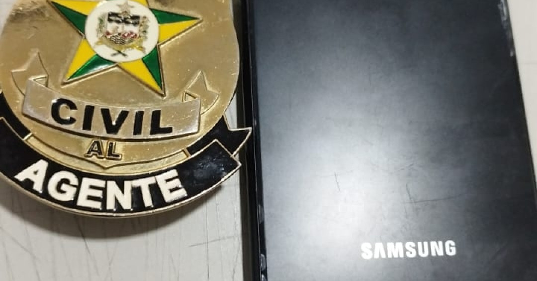 Polícia Civil recupera mais um celular furtado no município de Piaçabuçu