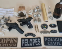 Polícia Militar de Alagoas apreende 146 armas e 74,7 kg de drogas em novembro