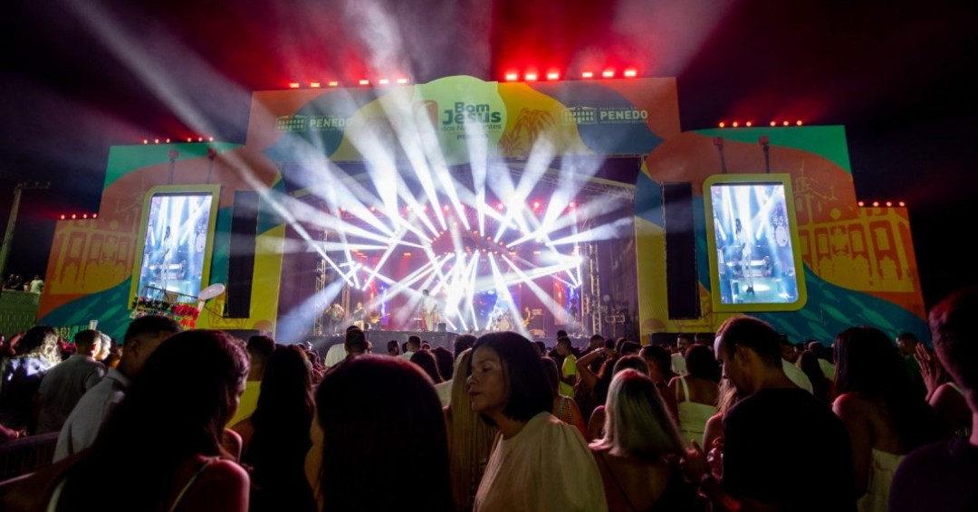 Prefeitura de Penedo elimina uso de fogos de artifício durante os shows da festa do Bom Jesus dos Navegantes